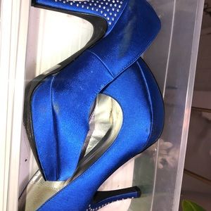 Qupid blue heels